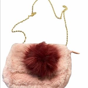 NWOT Charlotte Russe rose pink mini shoulder bag